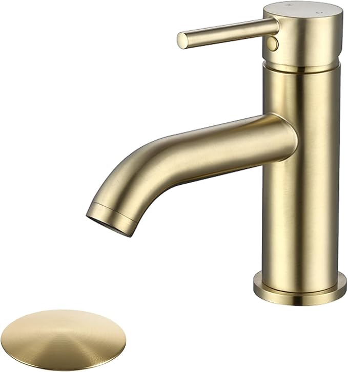 Single Handle Black Bathroom Faucet
