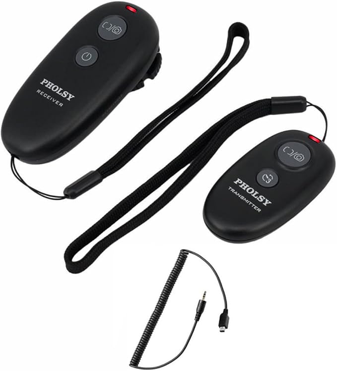 PHOLSY O6 for Olympus Shutter Release RM-UC1 Camera Remote Control Trigger for