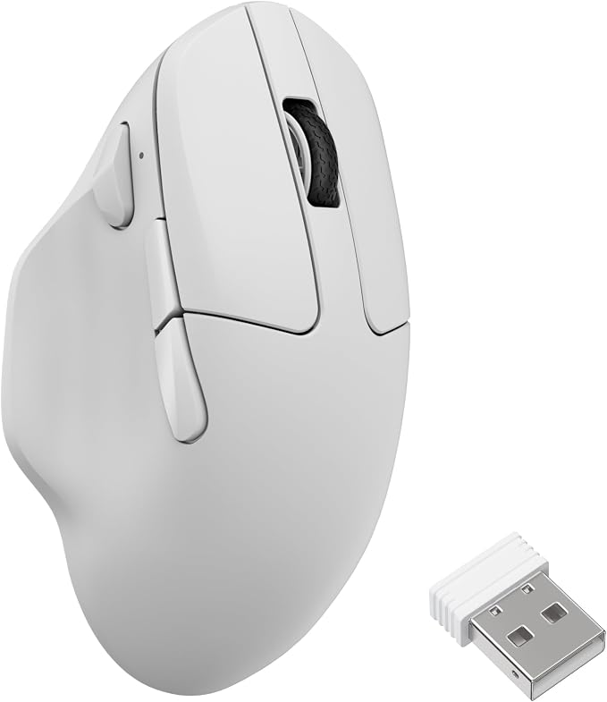 Keychron M7 8K Wireless Mouse, 30K DPI Optical Computer Mice, 2.4