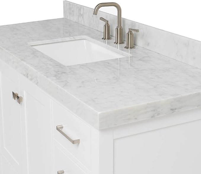 Bathroom Vanity 54" White