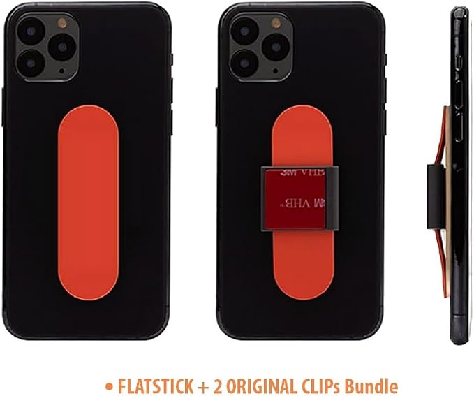 Momostick Flatstick, Cell Phone Finger Grip Strap Holder