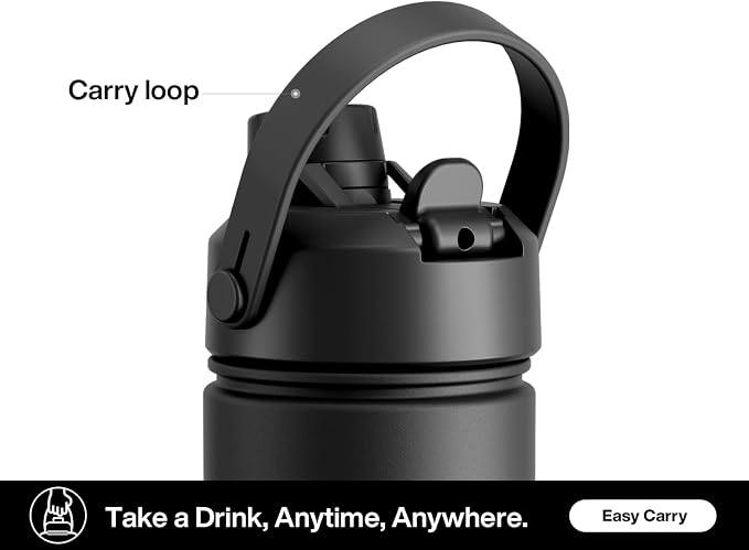 POWCAN 26 oz Insulated Water Bottle