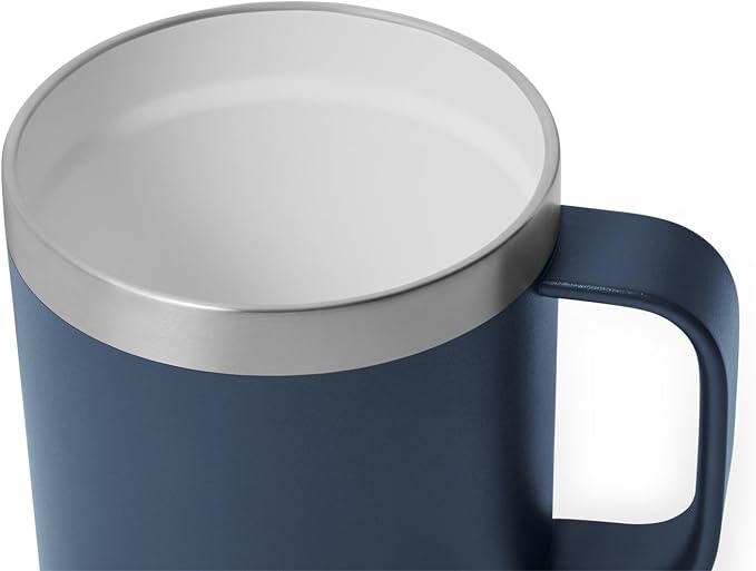 YETI Rambler 10 oz Ceramic Lined Stackable Mug, Vacuum Insulated, Stainless