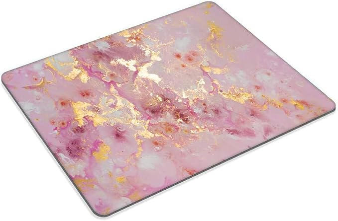 Rose Gold Marble Mouse pad Customized Mousepad Non-Slip Rubber Base Mouse Pads