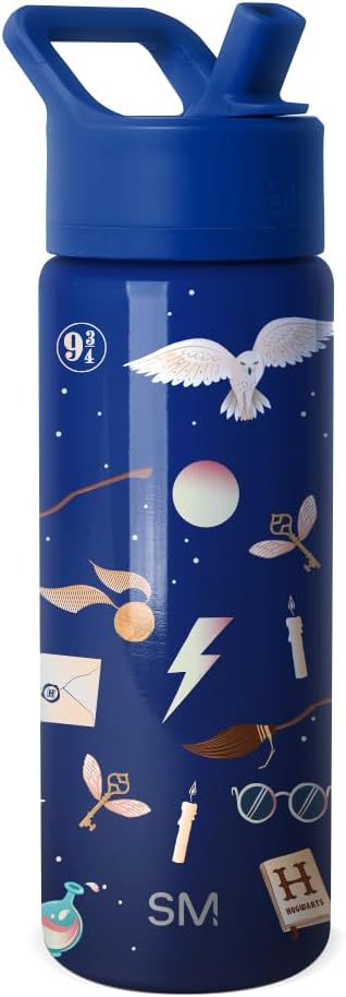 Simple Modern Harry Potter Kids Water Bottle & Toddler Cup | 18oz | Insulated