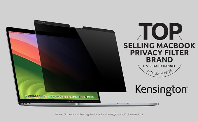 Kensington MP15 Magnetic MacBook Air Privacy Screen