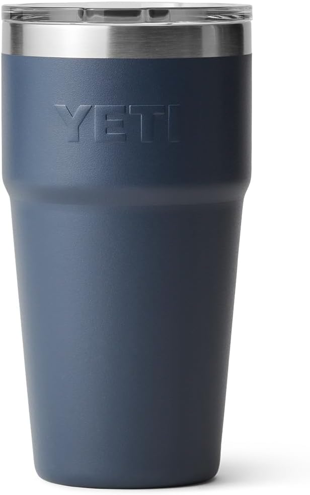 YETI Rambler 20 oz Stackable Tumbler, Stainless Steel, Vacuum Insulated