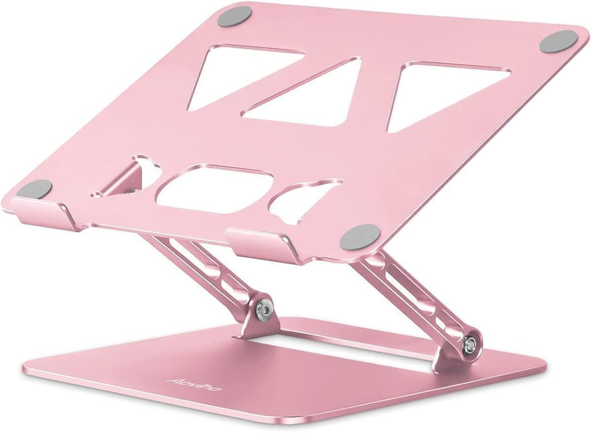 Laptop Stand Holder, Adjustable Desk Laptop Riser, Foldable Notebook Computer
