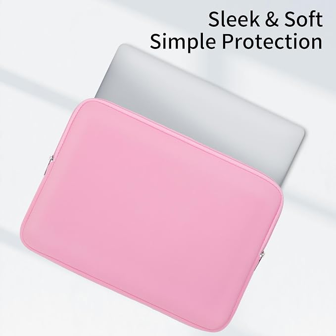 RAINYEAR 15 Inch Laptop Sleeve 15" Protective Soft Case Padded Cover Carrying