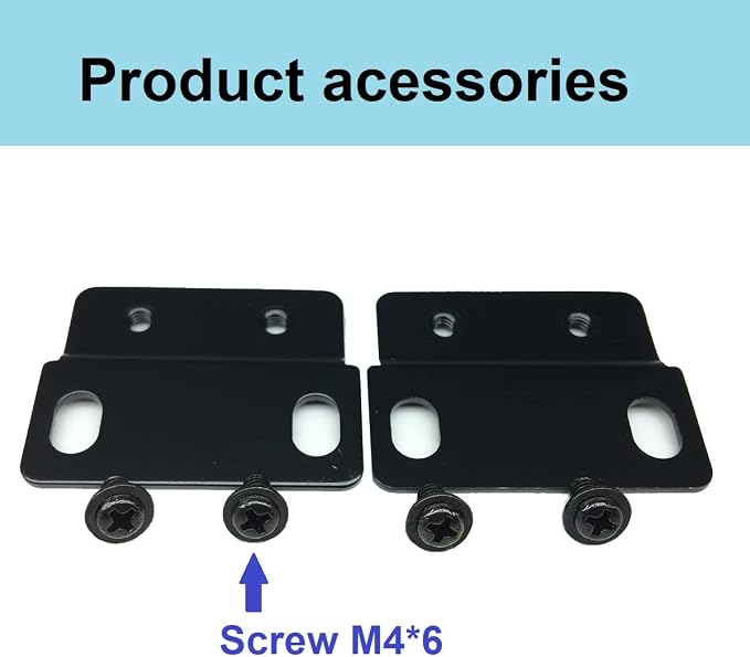 Jingchengmei 2 Pack of All Metal 1U Cable Management Horizontal Rack Mount