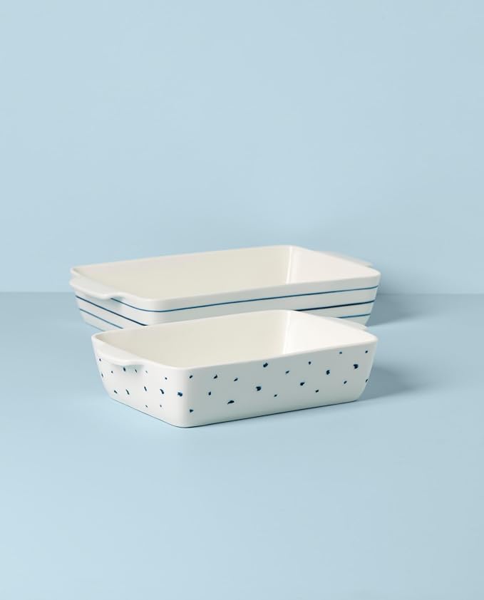 Lenox Blue Bay Dinnerware & Serveware Collection, Porcelain Tableware,