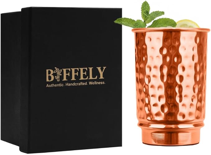 100% Pure Copper Tumblers |BPA Free| No coating| Lacquer Free| Handcrafted
