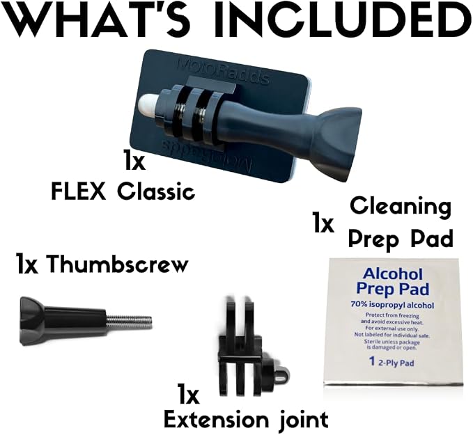 FLEX Classic flexible adhesive action camera mount