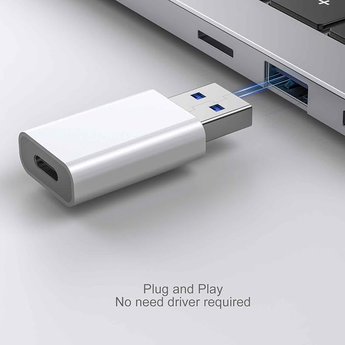 OTG Adapter【8-Pack】 USB-C Female to USB-A Male Adapter, USB to USB C Adapter