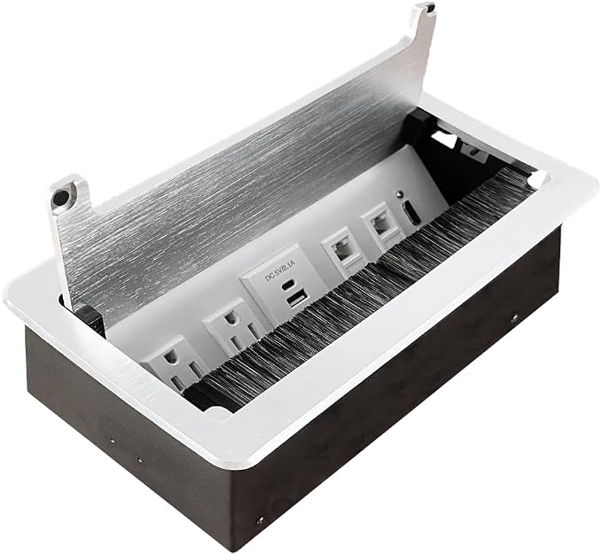ZESHAN Conference Table Power hub Conference Table connectivity Box
