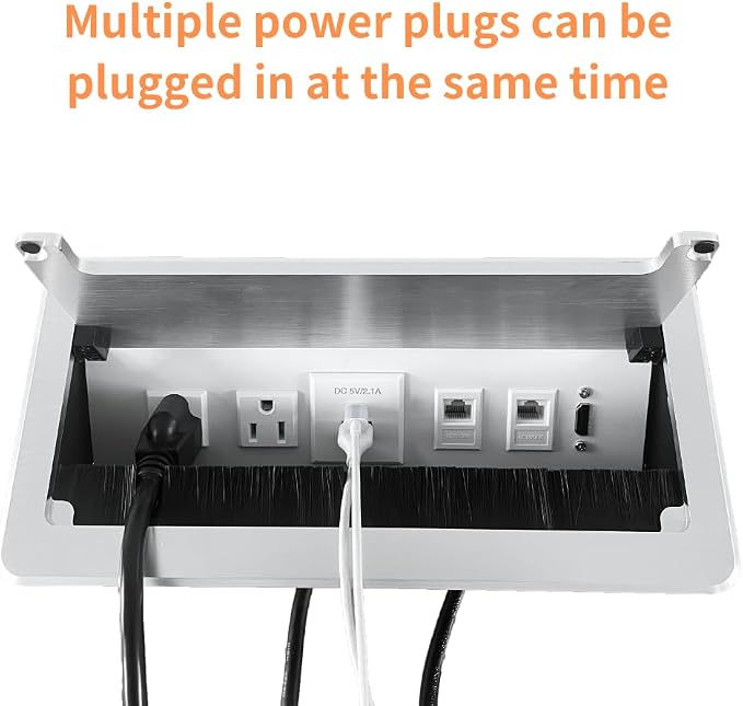ZESHAN Conference Table Power hub Conference Table connectivity Box