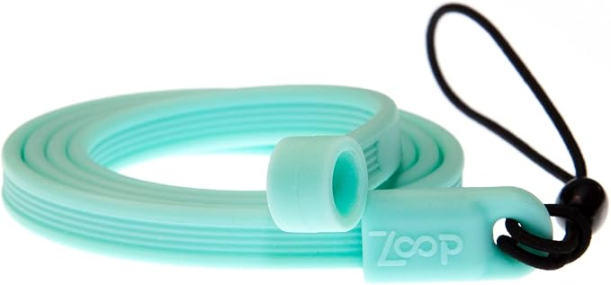 ZoopLoop Blue Silicone Scratchproof 20.75in Tether
