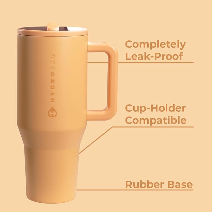 HydroJug Traveler 40oz, Insulated Tumbler