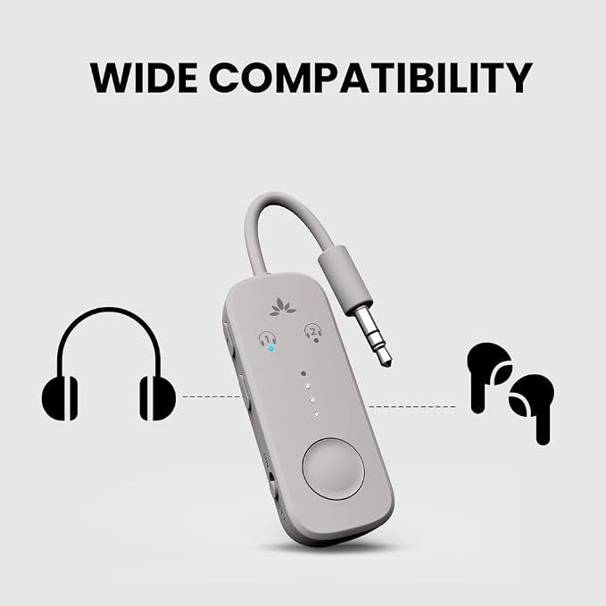 Avantree Relay - Airplane Bluetooth 5.3 Adapter