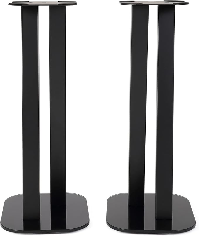 EXIMUS One Pair Fixed Height Universal Speaker Floor Stands
