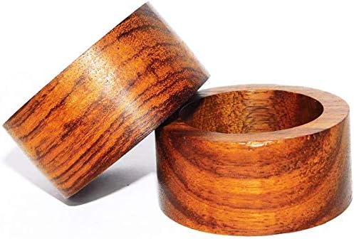 Napkin Rings for Dining Table, Classic Farmhouse Style, Holiday and Party Decor