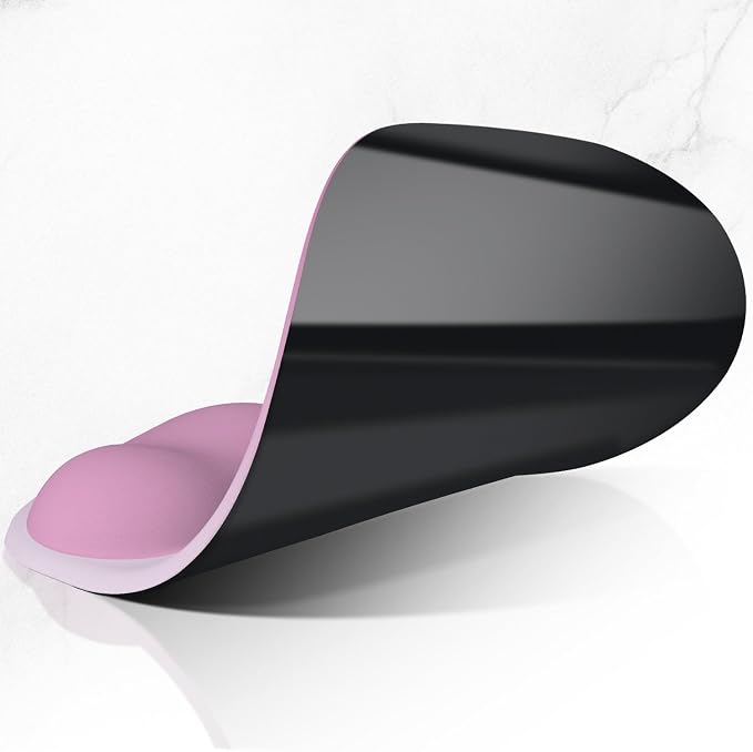 ITNRSIIET Ergonomic Mouse Pad, Cushioned Gel Wrist Rest, Non-Slip Base