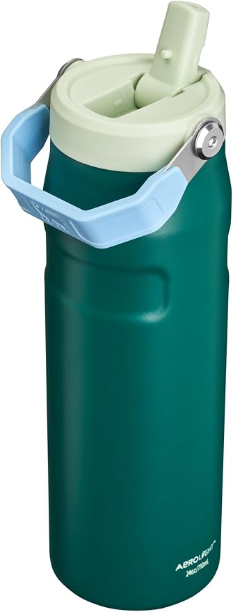 STANLEY IceFlow Flip Straw 2.0 Water Bottle 24 oz | Built-In Straw