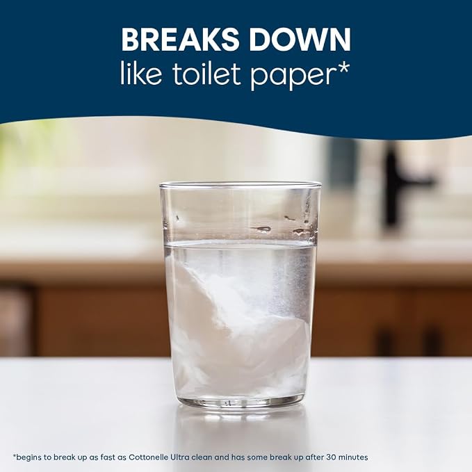 GentlePlus Flushable Wet Wipes