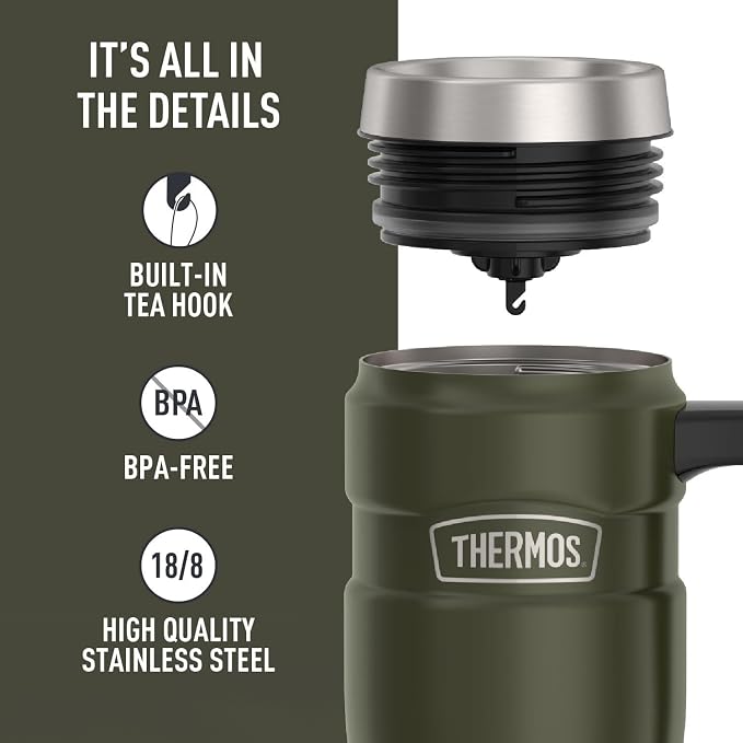 THERMOS Stainless King Travel Mug
