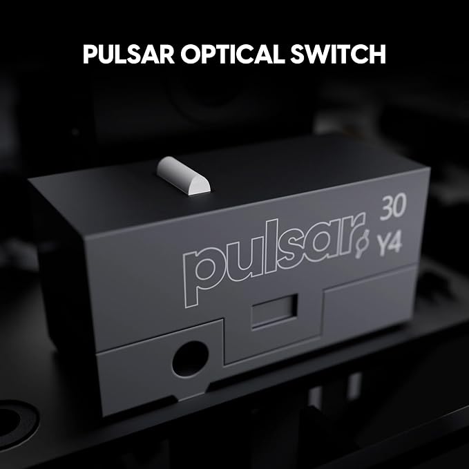 Pulsar Gaming Gears X2 Crazylight Wireless Gaming Mouse, Ultra Lightweight 1.23