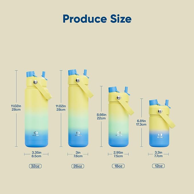 ENCOOL Insulated Water Bottle