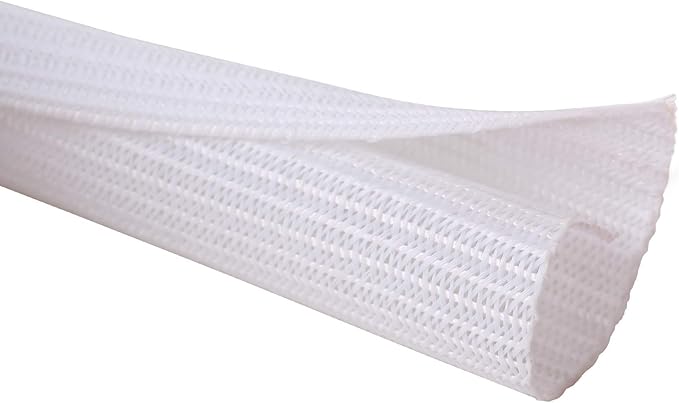 Alex Tech 25ft - 3/4 inch Cord Protector Wire Loom Tubing Cable Sleeve Split