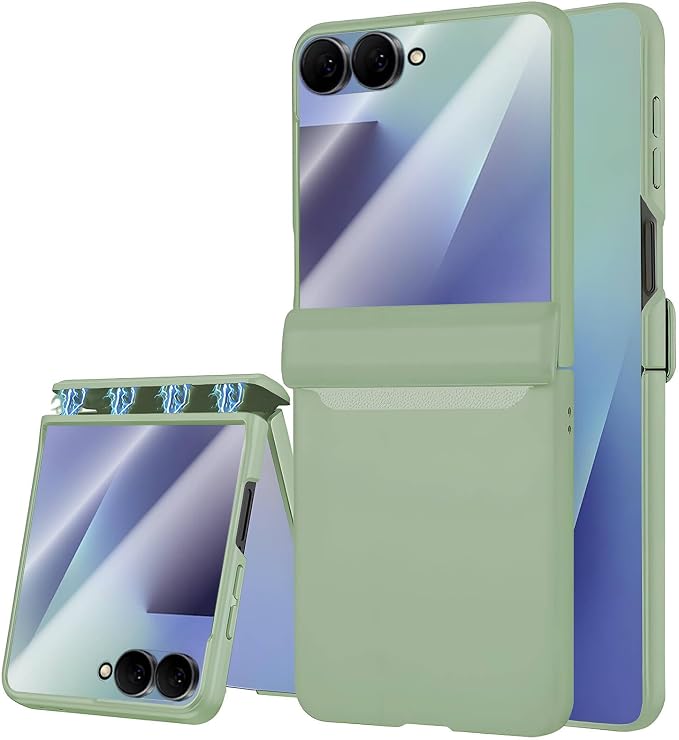 STORMTAL for Samsung Galaxy Z Flip 7 Case, Hinge Protection, Built-in Screen