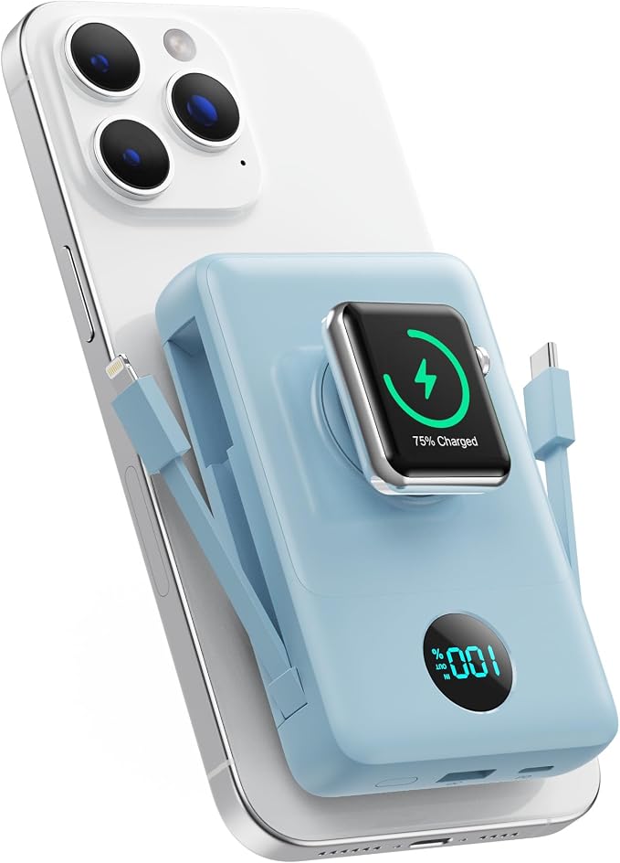 Magnetic Portable Charger 10800mAh