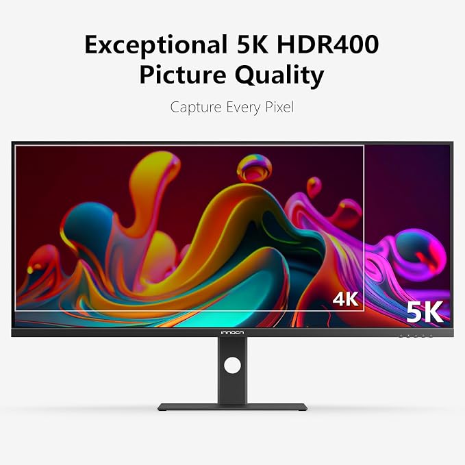 INNOCN 40 Inch 5K 5120 x 2160p Ultrawide Monitor