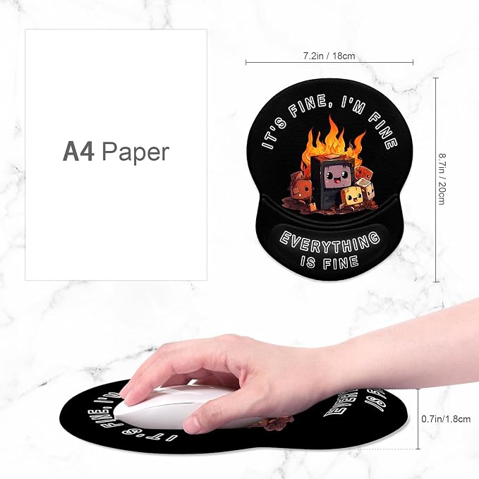 ITNRSIIET Ergonomic Mouse Pad