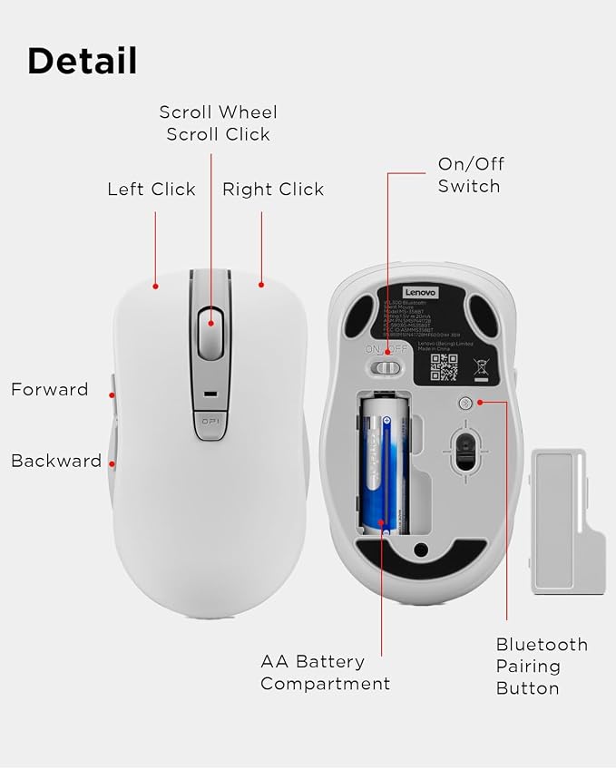Lenovo Bluetooth Silent Mouse
