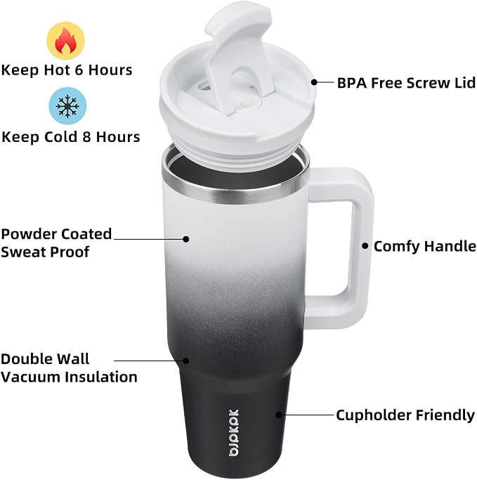 BJPKPK 40 oz Insulated Tumbler