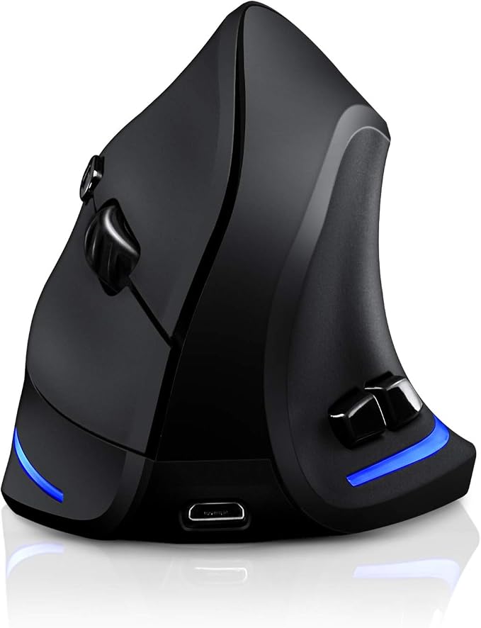 TRELC Ergonomic Mouse, 2.4G Wireless Vertical Optical Mouse