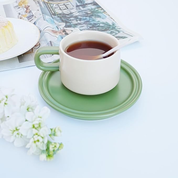 Bone China Tea Cup and Saucer Set
