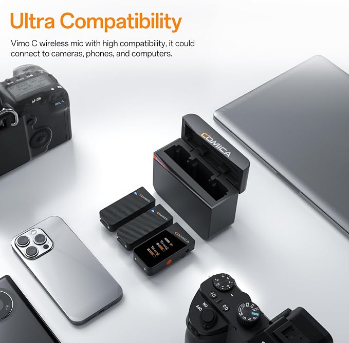 COMICA Vimo C3 Wireless Lavalier Microphone