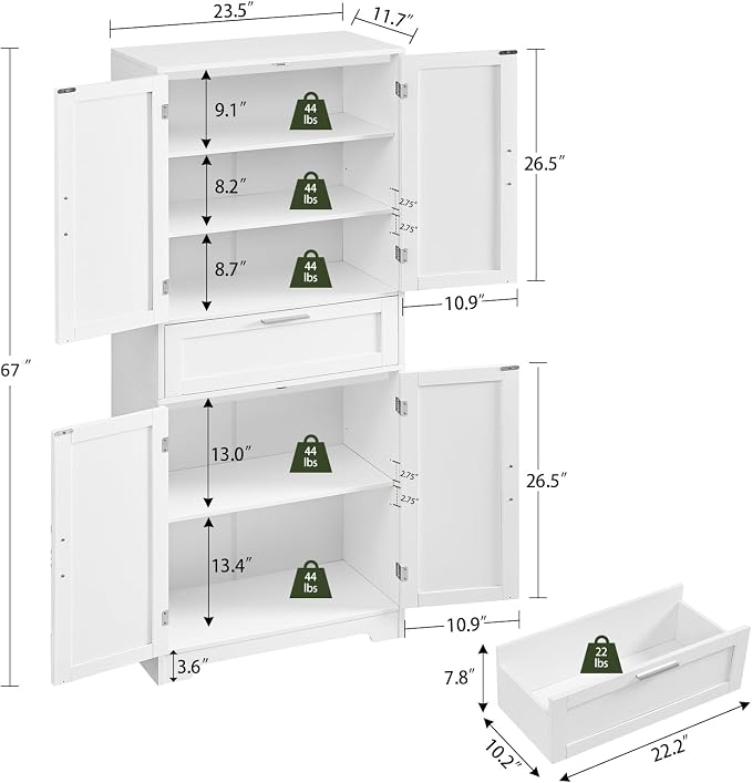 Tall Storage Cabinet