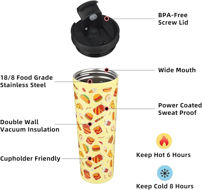 BJPKPK 34oz Coffee Tumbler