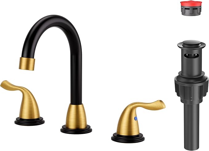 Bathroom Sink Faucet 3 Hole