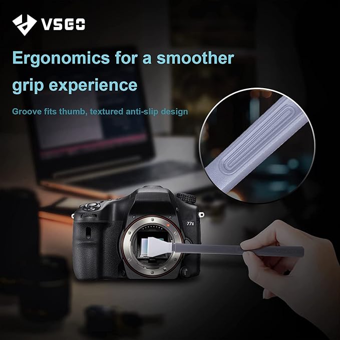VSGO VS-S02-E APS-C Digital Camera Sensor Cleaning Kit Clean Swab × 10