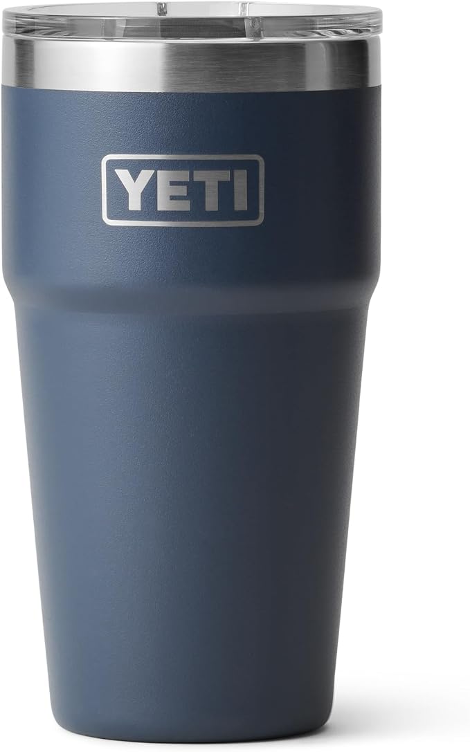 YETI Rambler 20 oz Stackable Tumbler, Stainless Steel, Vacuum Insulated