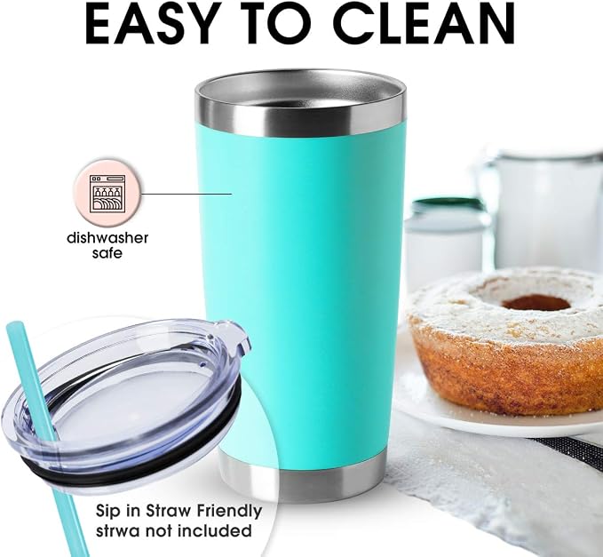 HASLE OUTFITTERS 20oz Tumblers Bulk Stainless Steel Cup