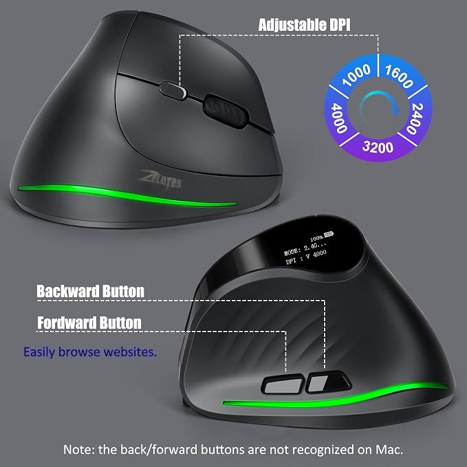 TRELC Wireless Ergonomic Mouse