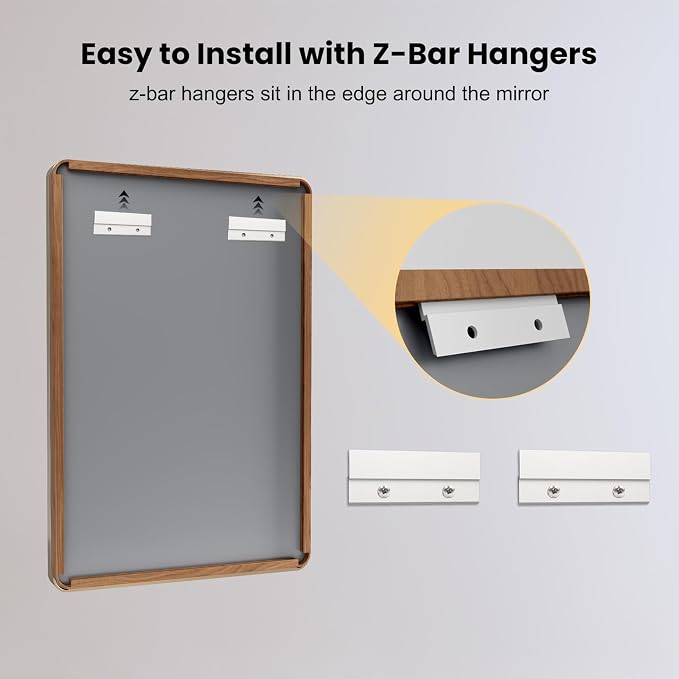 60X30 Inch Bathroom Mirror