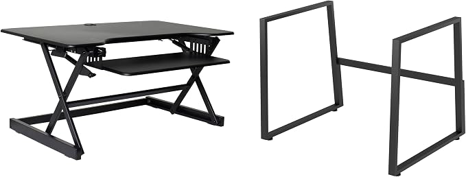 Rocelco 40" Large Height Adjustable Standing Desk